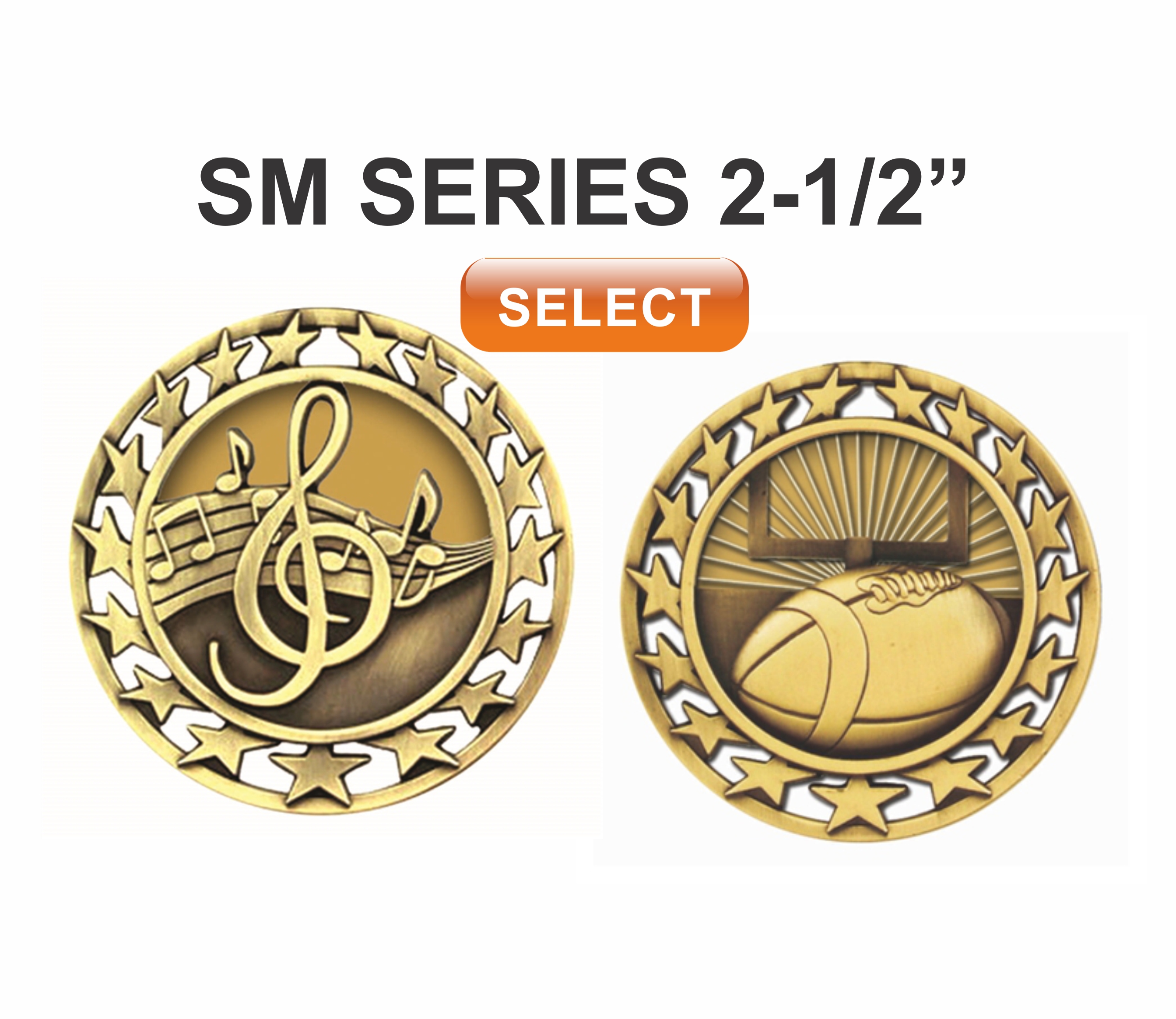 sm series award medals